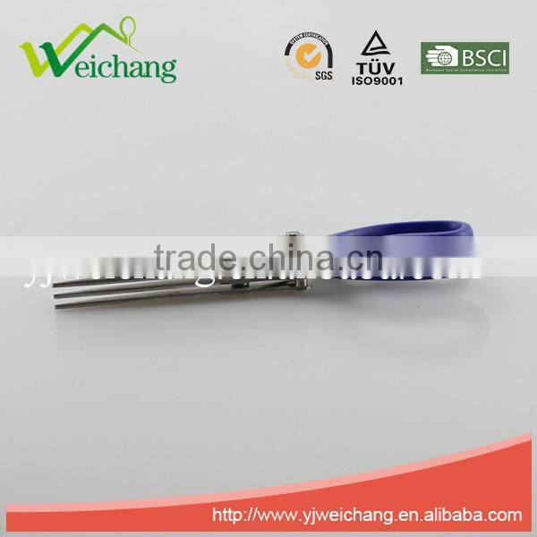 WCSC001 premium Soft grip Stainless Steel Precision 5 LAYER BLADES SCISSOR New Design