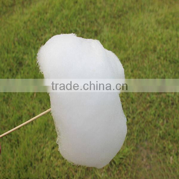 Full size healthy bamboo cotton candy stick