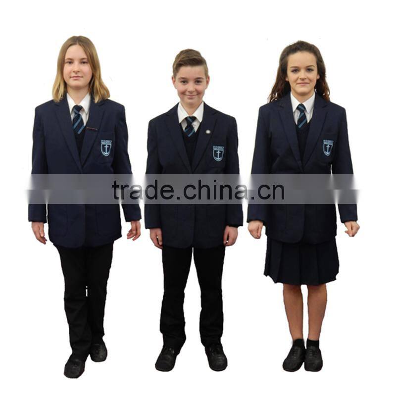 newest style kids school girl sexy uniforms design with pictures