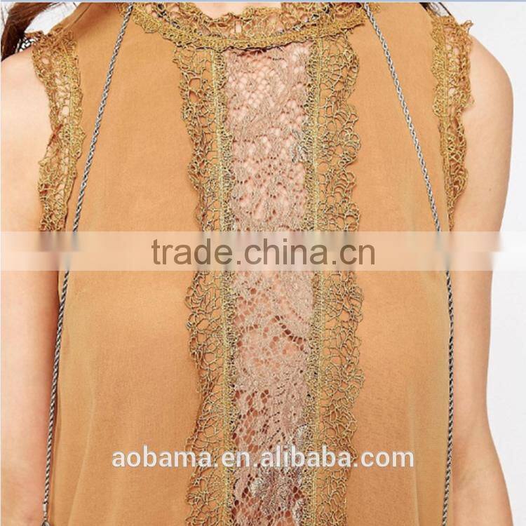 hollow out lace sleeveless flord hem africa traditional women dress