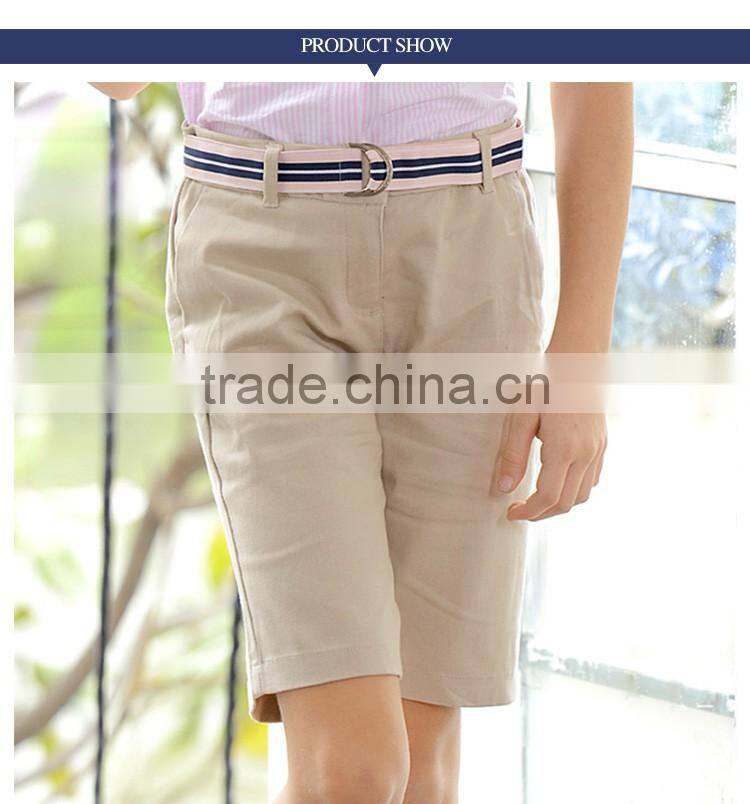 Custom Made High Khaki School Short Pant Patterns