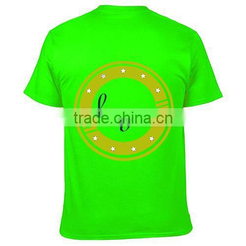 high quality plain export custom printing cotton t shirt