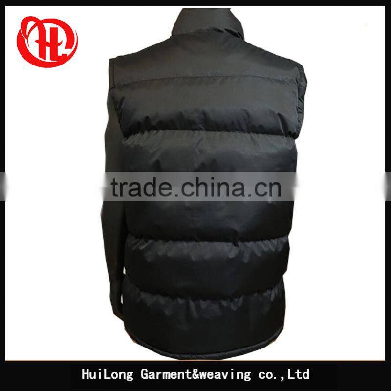 Hot sale factory custom winter vest for men