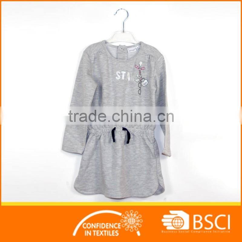Girl Long Sleeve Jersey Sport Dress