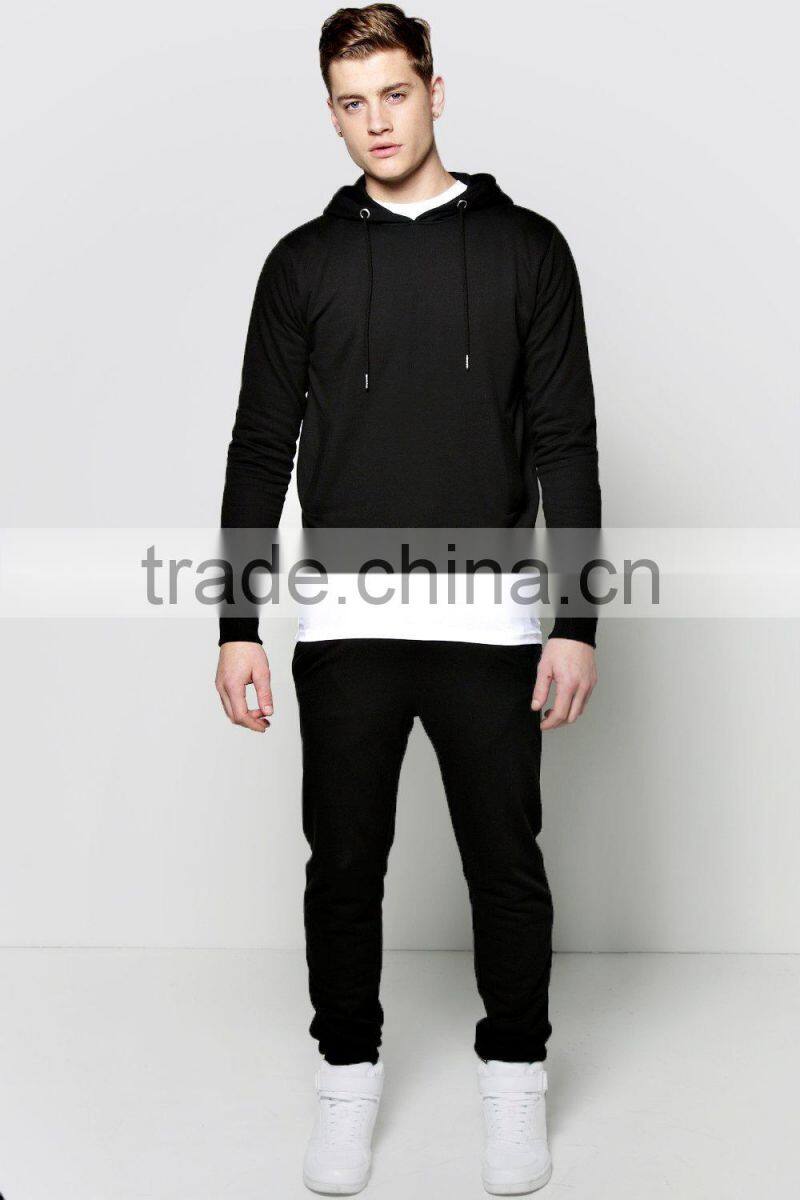 custom high quality tracksuit soft material suit for men