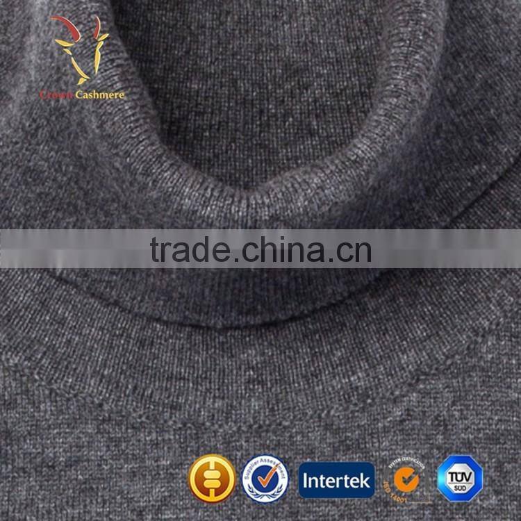 Turtleneck Classic Cashmere Men Jumpers Sweater, Plain Knitwear