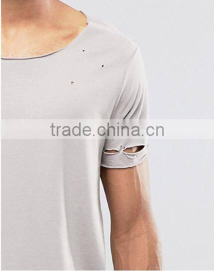 Fashion Men's T-shirt Hollow Designer, the rock t shirt, the ripped t shirt