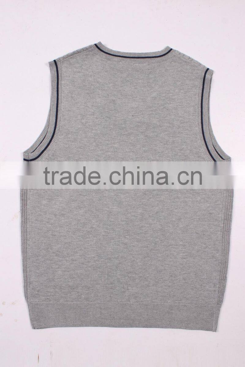 Mens V-neck Latest Design Sweater Wholesale