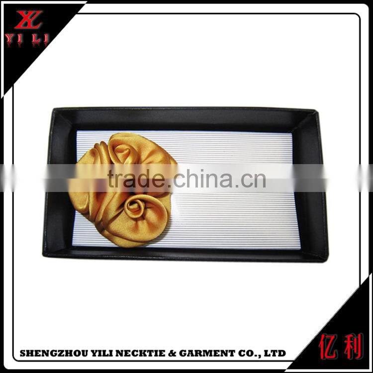 Best quality portable box sets flower mens brooch pin