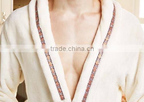 shaoxing liangya factory price hotel chevalier bathrobe