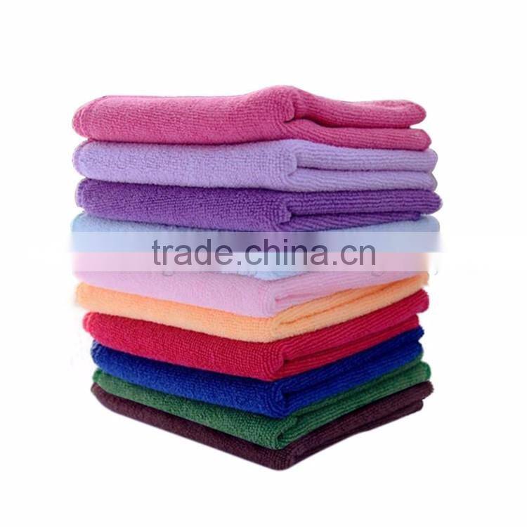 25X25CM Microfiber Coral Fleece Flannel Table Knit Hand Cloth