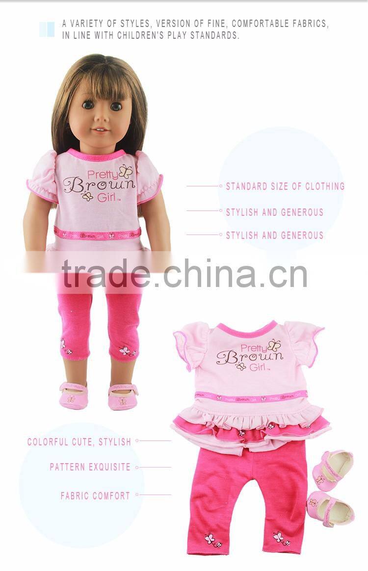 Bulk wholesale kids 18 inch american one reborn baby doll kits clothing