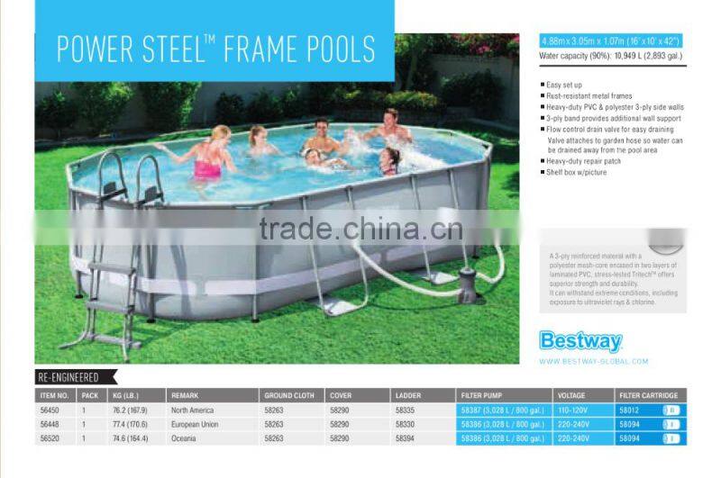 Bestway Oval Stents Swimming Pool Suit