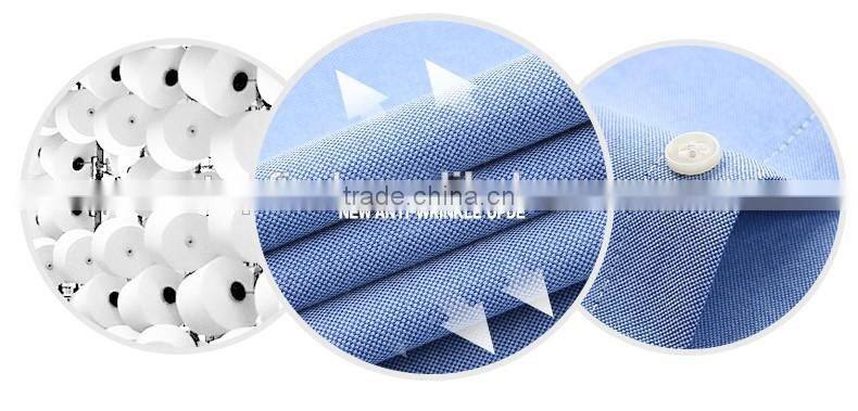 2016 spring season new arrival casual 50% cotton oxford model man shirt for China supplier