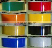 Easy Removable white red reflective tape car/vehicle safety warning sticker