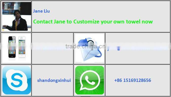 100% cotton black Square towel makeup remover towel black