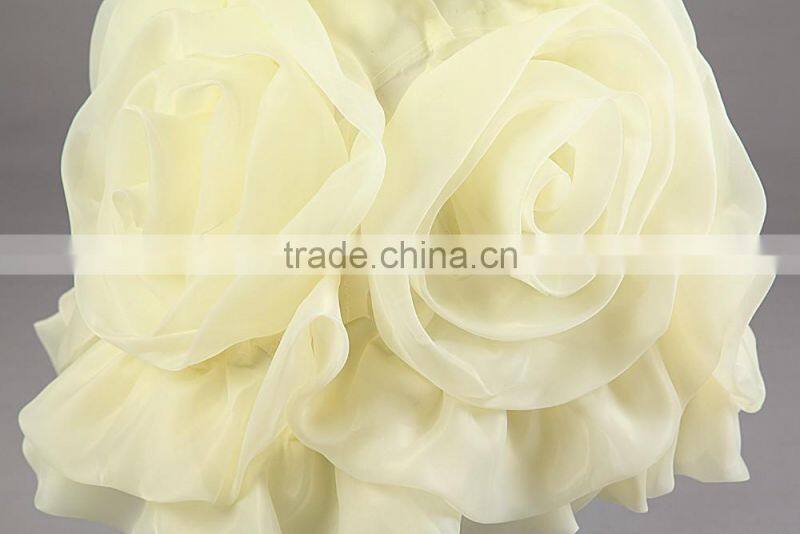 Wholesale softtextile baby girl wedding dress