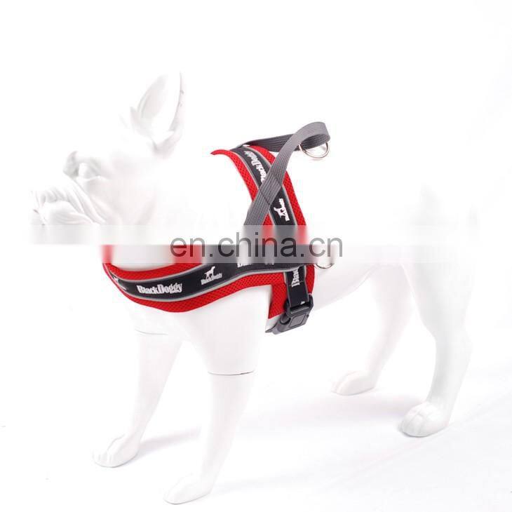 Custom Polyester Fabric Nylon Rope Dog Leash And Harness Wholesale