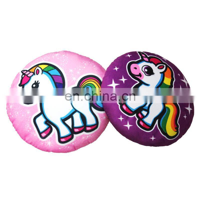 Hot Selling Super Soft Fluffy Round Shape Plush Pillows Winter Warm Smile Face Emoji Cushion