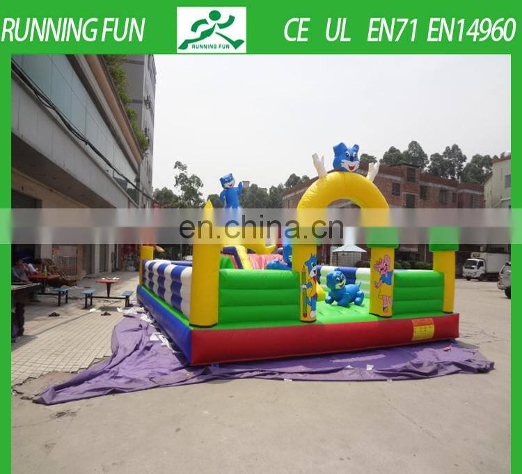 large inflatable fun city amusement park