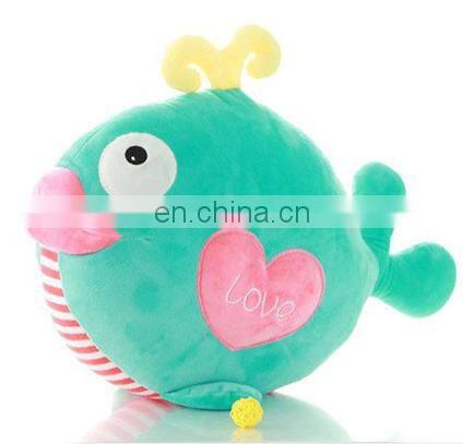 Aquarium soft rainbow fish plush toy