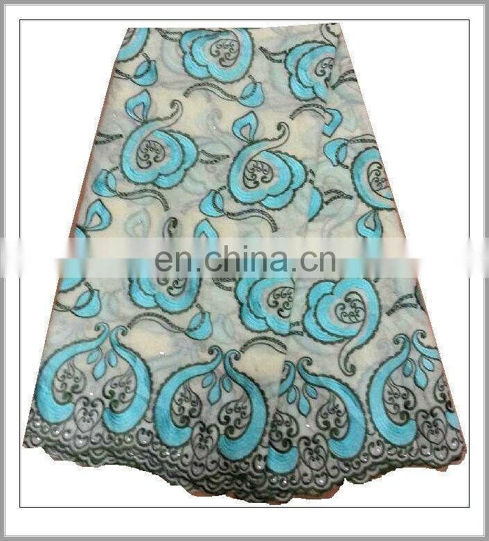 high quality swiss cotton voile lace(CH056H)