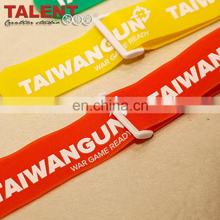 Custom made printing private brand name logo hook&loop with best quality