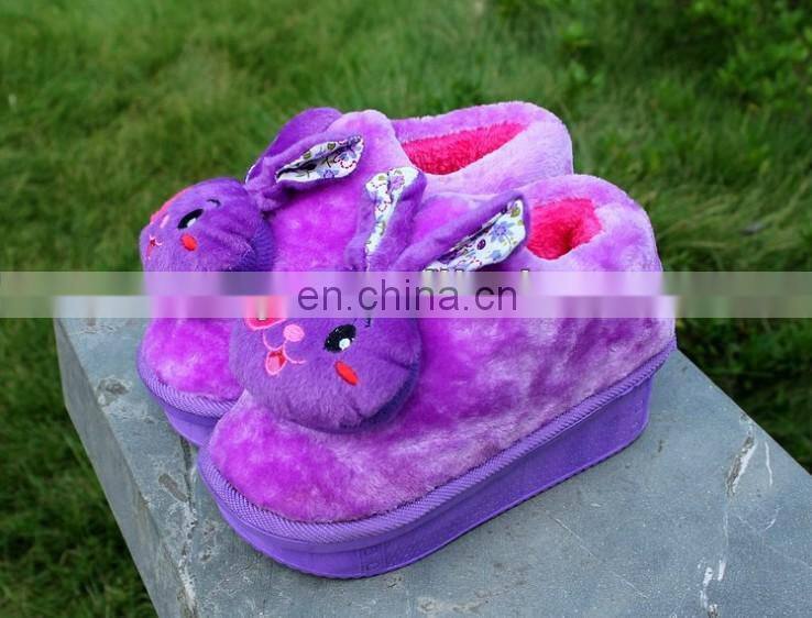 High-heeled Bunny Cotton Slipper for Women