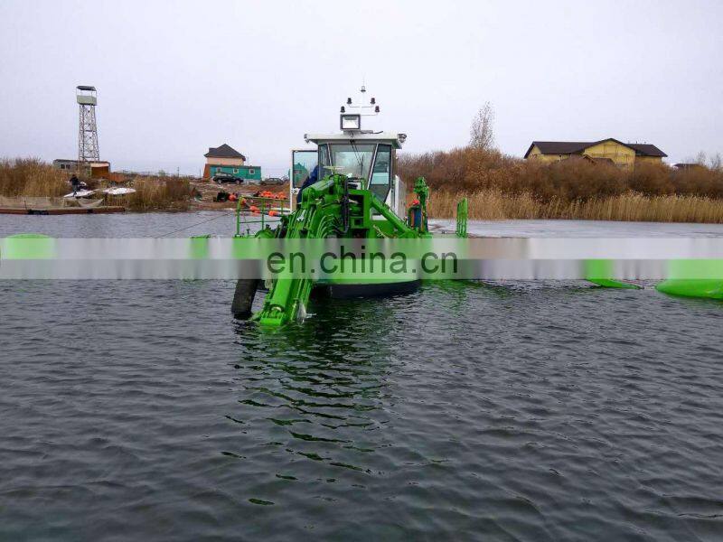 river sand dredging and maintenance bucket chain gold dredger, sand mining machine for sale