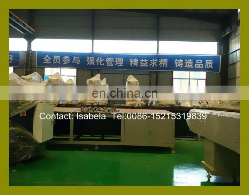 China UPVC PVC window door machine for arc bending