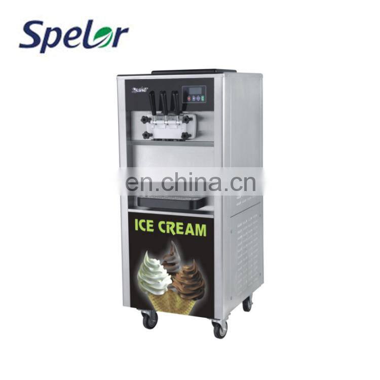 25L/H Multi-Flavor Cheap Prices Stainless Steel Ice Cream Soft Machine Price Supplier
