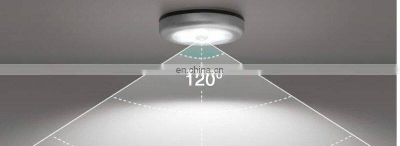 3pcs for one pack wireless cabinet home decoration motion sensor light 6 led