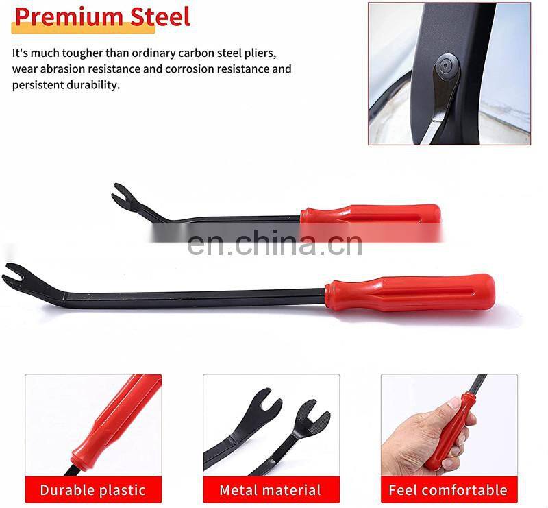 Auto Trim Tools 19 PCS Auto Trim Removal Tool Kit for Car Interior Panel Repair Car Pry Tool Kits with Storage Bag