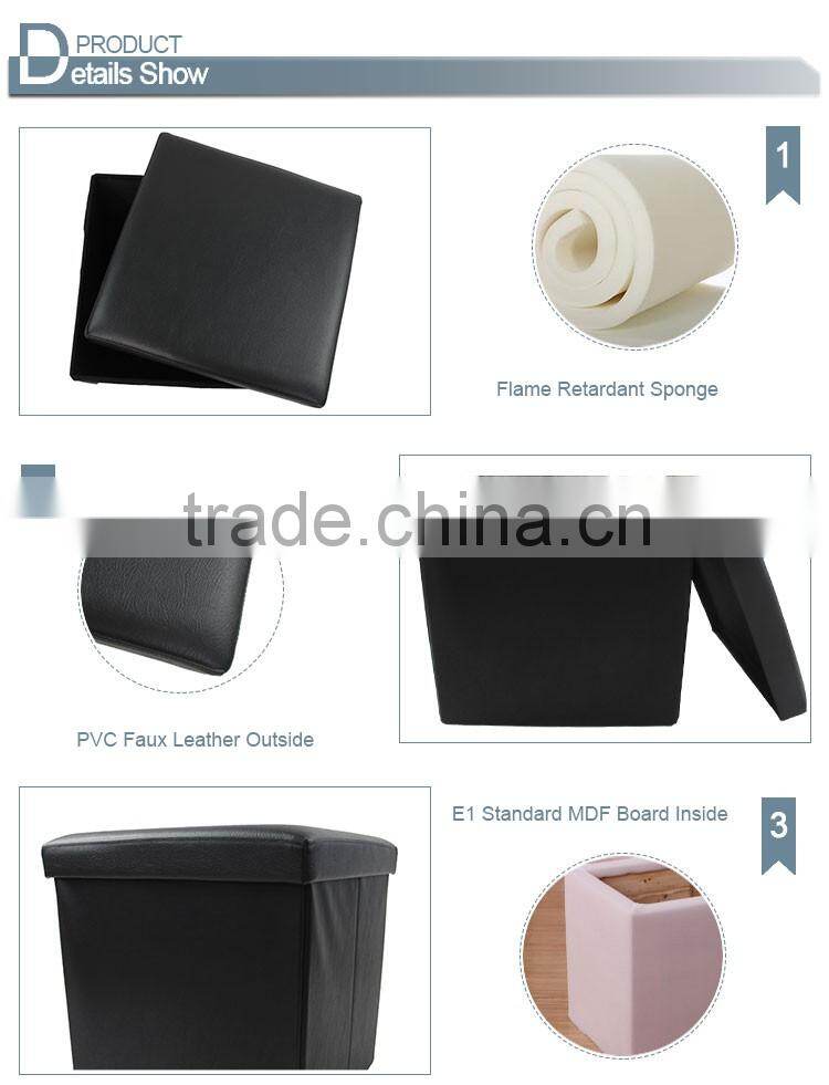 Sturdy And Playful Folding Seat Chest