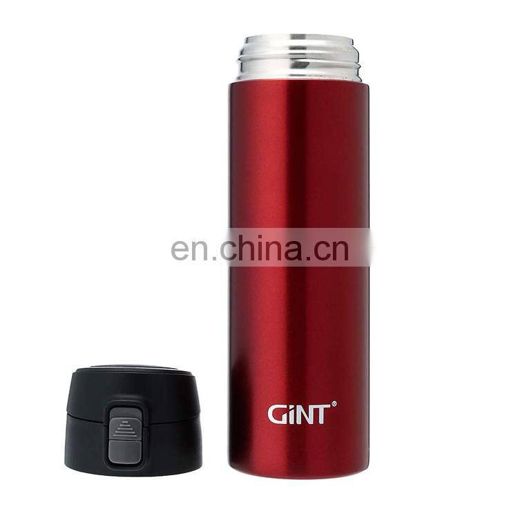 GINT 500ml Portable Customer Logo Insulated Stainless Steel Water Bottle
