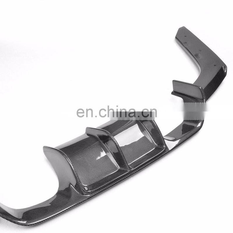 Carbon Fiber Custom M3 M4 Car Rear Bumper Diffuser for BMW F83 F82 M4 F80 M3 14-19