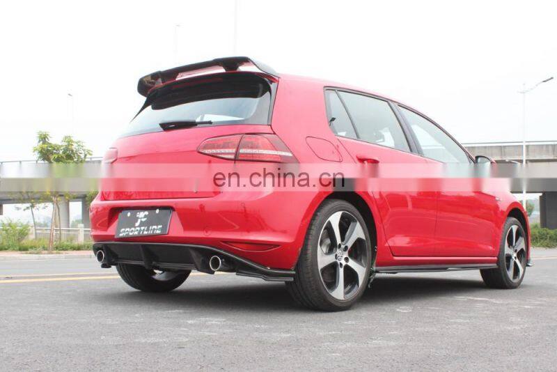Newly Carbon Fiber Side Skirts for VW Golf 7 VII MK7 GTI RZ Style
