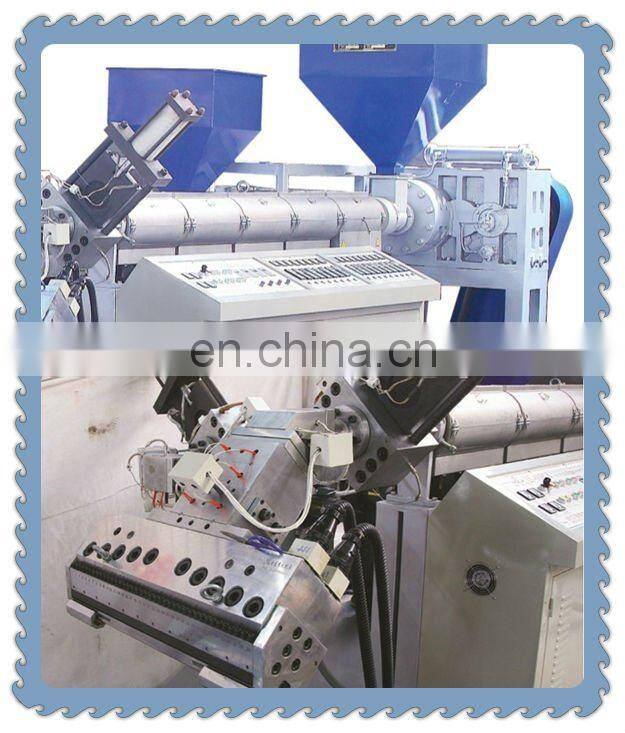 Horizontal monolayer sheet plastic extruders machine