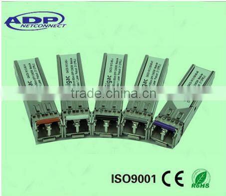 2.5G 10KM Tx1550nm/Rx1310nm LC Connector 0-70Degree BIDI optical transceiver