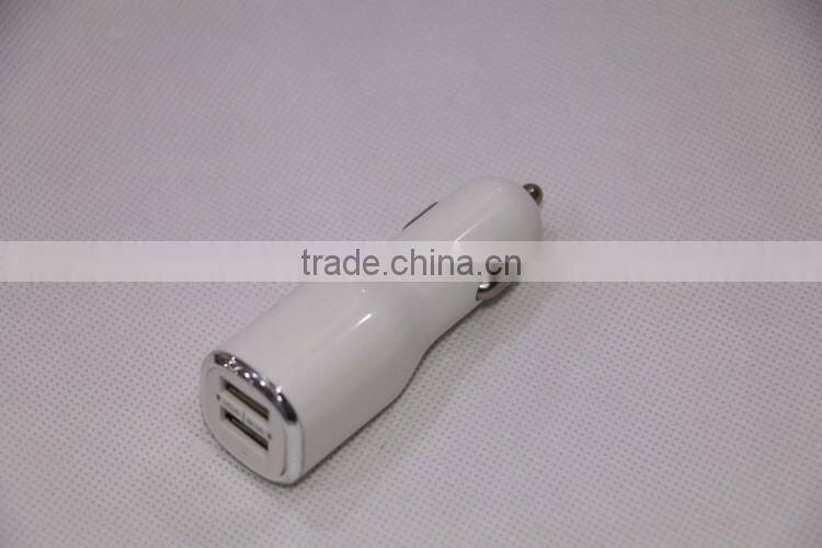 Premium car charger dual USB 2.1A auto charger have 5v 2.1Amp 2.1A output with premium design