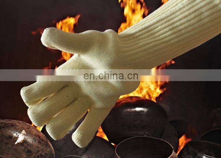 New 350 degree Aramid Heat Resistant Gloves Cut Resistant Gloves BBQ Gloves