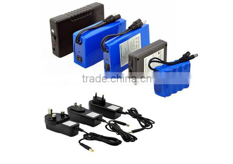 Factory offer 12v lithium battery for cctv security and 2000cycle 12v lithium ion battery pack for led strip light