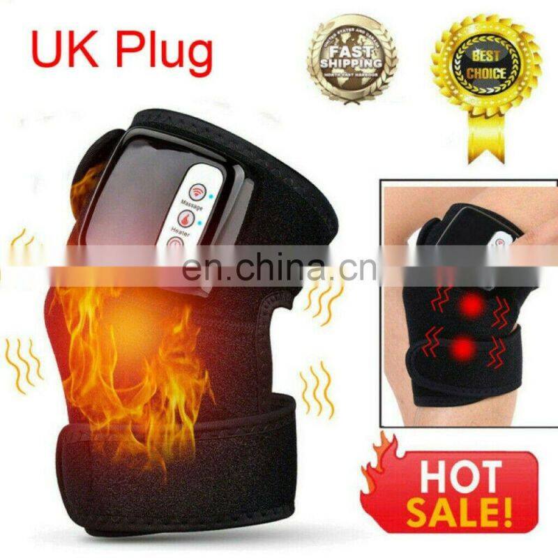 Knee Joint Pain Relief Massager Arthritis Physiotherapy Heat Vibration