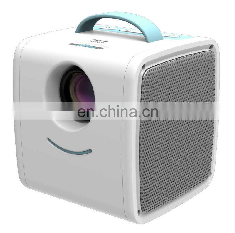 2019 Christmas Gift S1 Portable Kid Mini LCD Story Projector with Hi-Fi Speaker