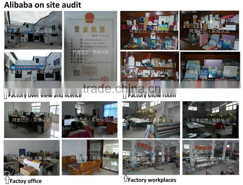 paper made high quality mark shape photo display board