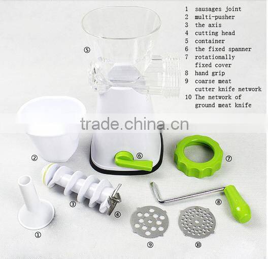 Multifunctional manual meat grinder/meat grinder machine