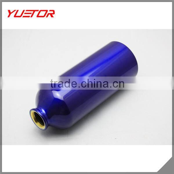 Aluminium Sports Gym Water Bottle 600ml Cycling Hiking Flask on Carabiner