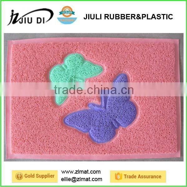 PVC coil cushion anti-fatigue waterproof floor door mat in roll