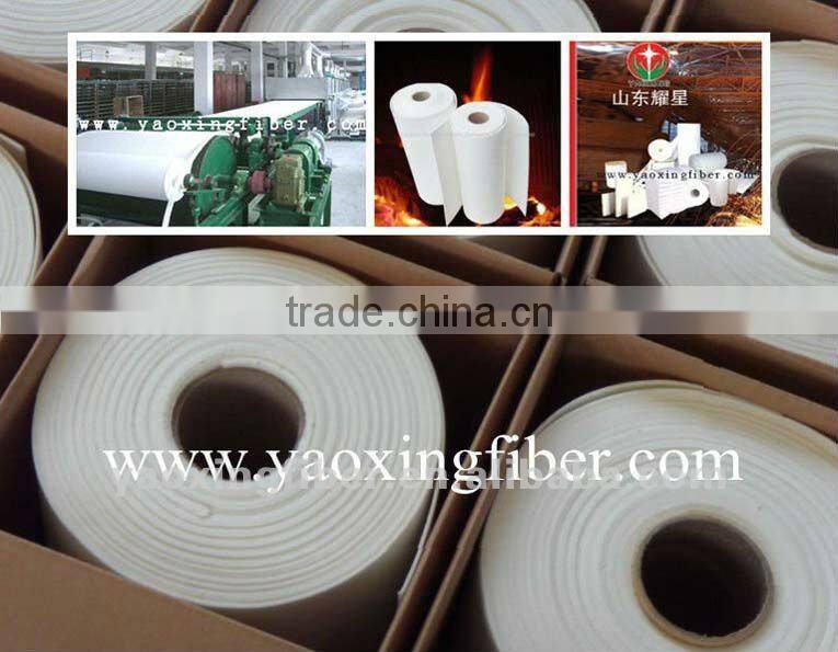 thermal insulating ceramic fiber paper