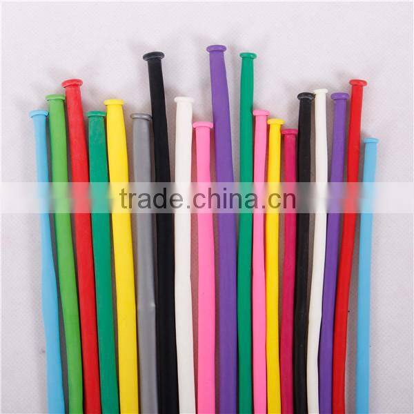 Wholesale balloons EN71 approved 100% latex long shaped modelling balloon